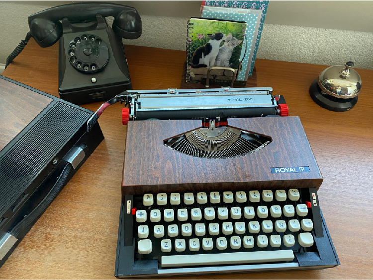 Vintage typemachine